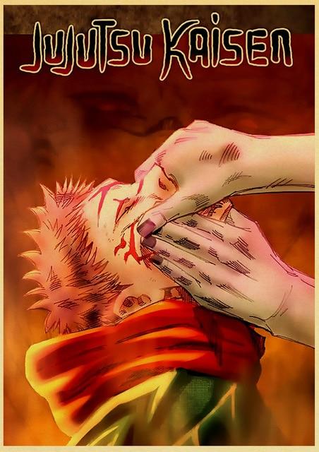 Poster Yuji Sukuna Doigts| Jujutsu Kaisen 30X21cm Official Jujutsu Kaisen Merch