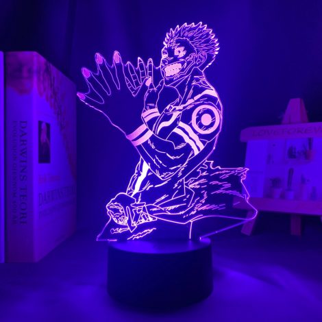 Lampe LED 3D Ryomen Sukuna | Jujutsu Kaisen 16 couleurs Official Jujutsu Kaisen Merch