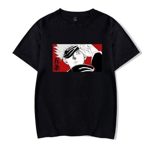 T-shirt Gojo Itadori Bandeau | Jujutsu Kaisen Blanc / 4XL Official Jujutsu Kaisen Merch