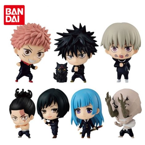 Bandai-Jujutsu-Kaisen-Character-Modeling-Doll-Gashapon-Itadori-Yuji-Fushiguro-Megumi-Anime-Action-Figure-Toys-for