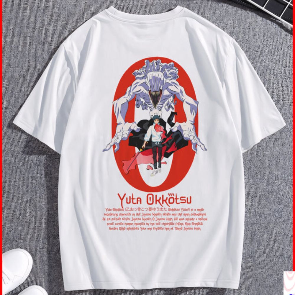 YUTA OKKOTSU Anime T shirt IP0104 3 - Jujutsu Kaisen Store