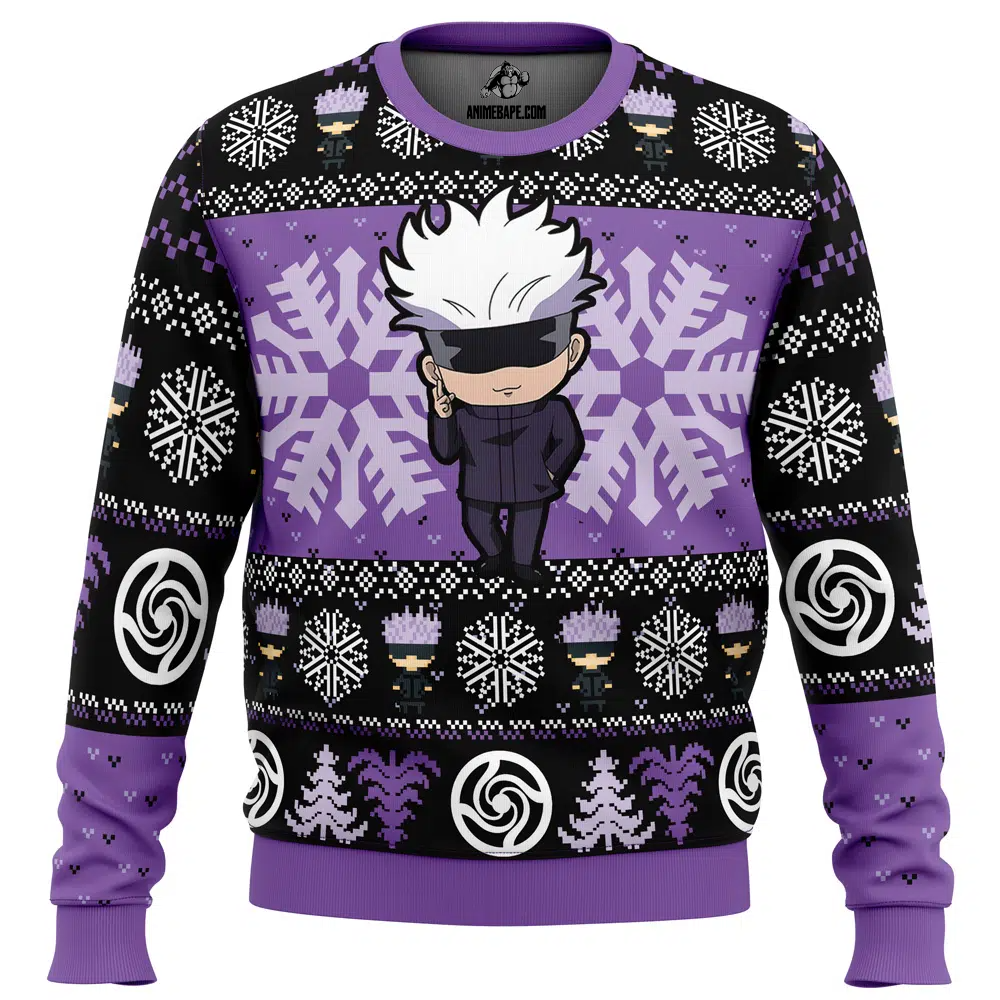 chibi-satoru-gojo-jujutsu-kaisen-ugly-christmas-sweater-p99z2