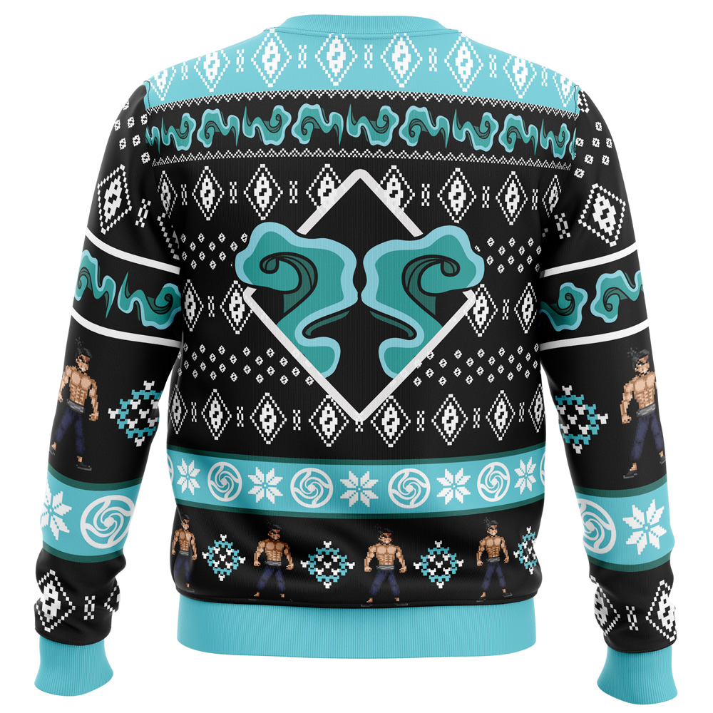 cursed energy aoi todo jujutsu kaisen ugly christmas sweater r2fdy - Jujutsu Kaisen Store