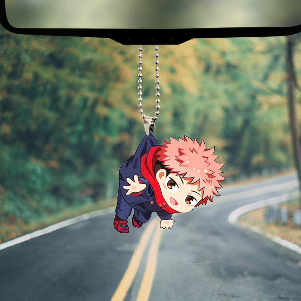 jujutsu kaisen yuji car ornament custom car accessories decorations k3eha - Jujutsu Kaisen Store